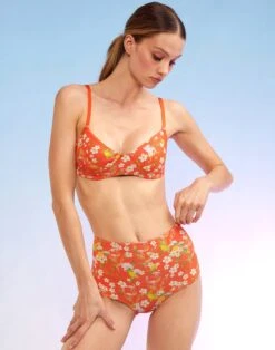CYNTHIA ROWLEY Blossom Neoprene Bikini Top -Cynthia Rowley Shop 003 49aed059 4be5 4c0e ad80 2d258629a5dd