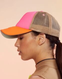 CYNTHIA ROWLEY Colorblock Trucker Hat -Cynthia Rowley Shop 2 b746426e 963d 4134 a8c0 4a0848936890copy