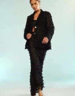 CYNTHIA ROWLEY3D Embroidered Tulle Skirt -Cynthia Rowley Shop 3D Embroidered Tulle Skirt 20230923002658 1