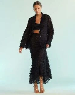 CYNTHIA ROWLEY3D Embroidered Tulle Skirt -Cynthia Rowley Shop 3D Embroidered Tulle Skirt 20230923002658