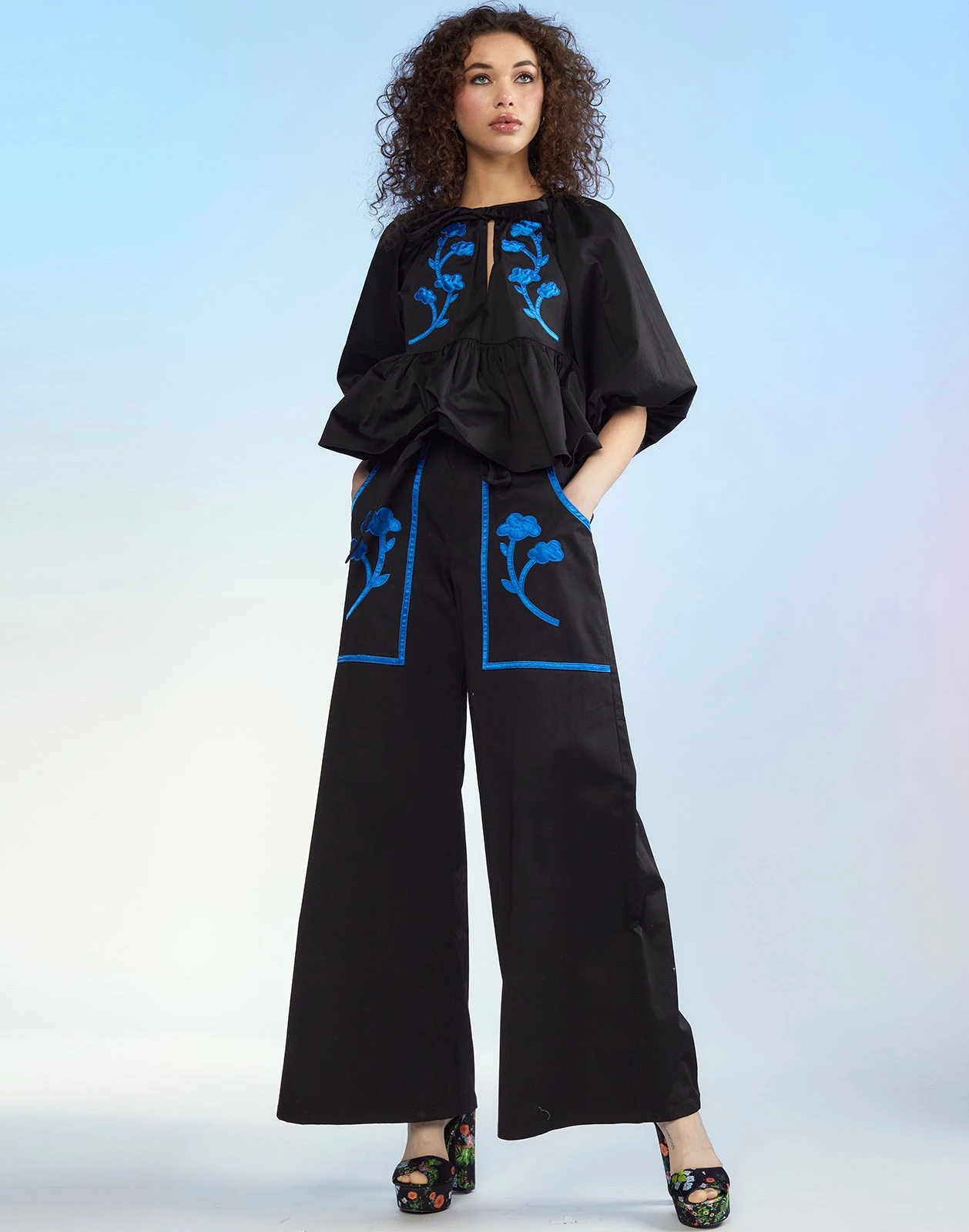 CYNTHIA ROWLEY Annabelle Cotton Blouse 5 CYNTHIA ROWLEY Annabelle Cotton Blouse - Image 5