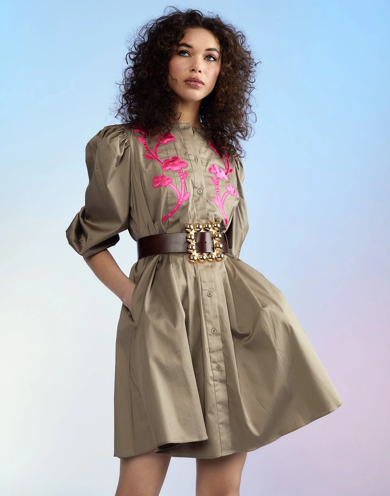 CYNTHIA ROWLEY Annabelle Cotton Dress 1 CYNTHIA ROWLEY Annabelle Cotton Dress