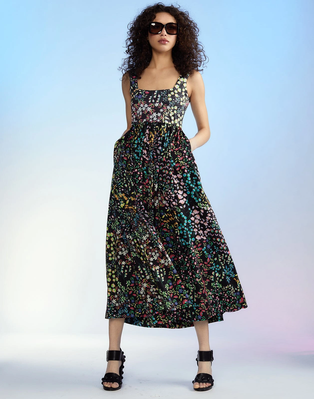 CYNTHIA ROWLEY Floral Isla Dress 2 CYNTHIA ROWLEY Floral Isla Dress - Image 2