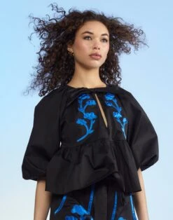 CYNTHIA ROWLEY Annabelle Cotton Blouse 9 CYNTHIA ROWLEY Annabelle Cotton Blouse -Cynthia Rowley Shop 5 1a72e61f 1536 4b6b 82e1 9508a048784d