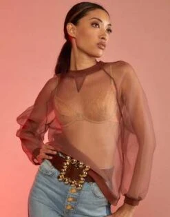 CYNTHIA ROWLEYA Breeze Pullover - Camel