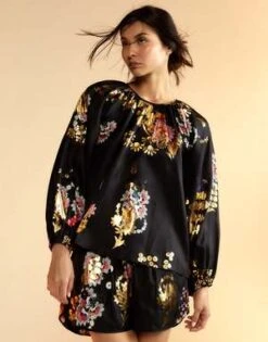 CYNTHIA ROWLEYAlice Silk Blouse - FRLMU -Cynthia Rowley Shop Alice Silk Blouse 20230729224754 2