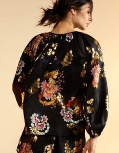 CYNTHIA ROWLEYAlice Silk Blouse - FRLMU -Cynthia Rowley Shop Alice Silk Blouse 20230729224755 2