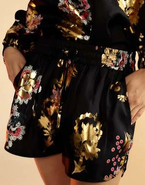 CYNTHIA ROWLEYAlice Silk Shorts - FRLMU 6 CYNTHIA ROWLEYAlice Silk Shorts - FRLMU - Image 6