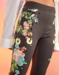 CYNTHIA ROWLEY Bonded Fit And Flare Pant -Cynthia Rowley Shop BONDED9 718b32f7 bc93 4a1a 8bf7 72fe73598cda