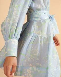 CYNTHIA ROWLEYBaby's Breath Shirt Dress - LTBLU -Cynthia Rowley Shop Baby s Breath Shirt Dress 20230729224815 1