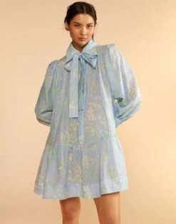 CYNTHIA ROWLEYBaby's Breath Shirt Dress - LTBLU -Cynthia Rowley Shop Baby s Breath Shirt Dress 20230729224815 2