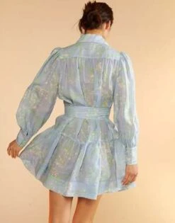 CYNTHIA ROWLEYBaby's Breath Shirt Dress - LTBLU -Cynthia Rowley Shop Baby s Breath Shirt Dress 20230729224815