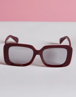 CYNTHIA ROWLEYBella Sunglasses - Burgundy