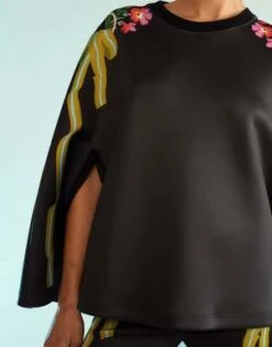 CYNTHIA ROWLEYBonded Capelet -Cynthia Rowley Shop Bonded Capelet 20230925223951 2