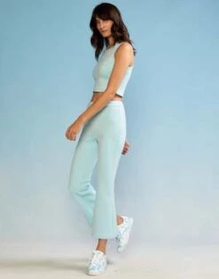 CYNTHIA ROWLEYBonded Cropped Flare Pant -Cynthia Rowley Shop Bonded Cropped Flare Pant 20230414225528