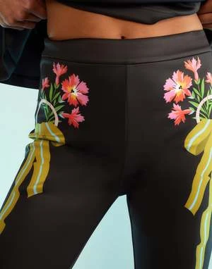 CYNTHIA ROWLEYBonded Fit And Flare Pants 4 CYNTHIA ROWLEYBonded Fit And Flare Pants - Image 4