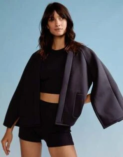 CYNTHIA ROWLEYBonded Jacket -Cynthia Rowley Shop Bonded Jacket 20230414225548 3