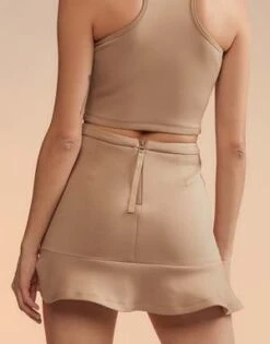 CYNTHIA ROWLEYBonded Mini Skirt 10 CYNTHIA ROWLEYBonded Mini Skirt -Cynthia Rowley Shop Bonded Mini Skirt 20230414225602 2