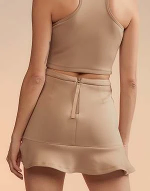 CYNTHIA ROWLEYBonded Mini Skirt 4 CYNTHIA ROWLEYBonded Mini Skirt - Image 4