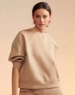 CYNTHIA ROWLEYBonded Pullover