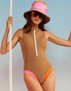 CYNTHIA ROWLEYByron Wetsuit - CAMEL