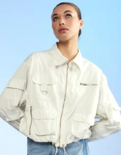 CYNTHIA ROWLEY Cargo Jacket