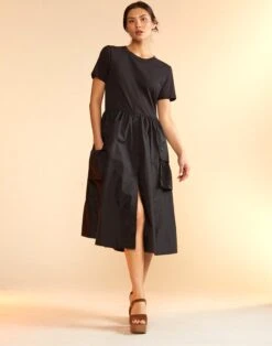 CYNTHIA ROWLEY Cargo Combo Tee Dress 10 CYNTHIA ROWLEY Cargo Combo Tee Dress -Cynthia Rowley Shop CARGO4
