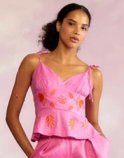 CYNTHIA ROWLEYCapri Cami Tank - Hot Pink