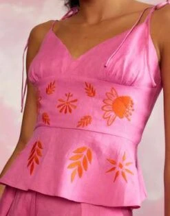CYNTHIA ROWLEYCapri Cami Tank - Hot Pink 11 CYNTHIA ROWLEYCapri Cami Tank - Hot Pink -Cynthia Rowley Shop Capri Cami Tank 20230603010213