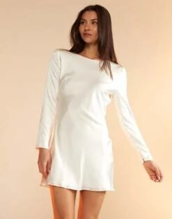 CYNTHIA ROWLEYCharlotte Silk Dress - White 11 CYNTHIA ROWLEYCharlotte Silk Dress - White -Cynthia Rowley Shop Charlotte Silk Dress 20230729225016 2