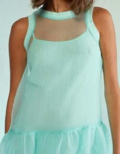CYNTHIA ROWLEYChloe Organza Dress - Mint 17 CYNTHIA ROWLEYChloe Organza Dress - Mint -Cynthia Rowley Shop Chloe Organza Dress 20230810184918 2