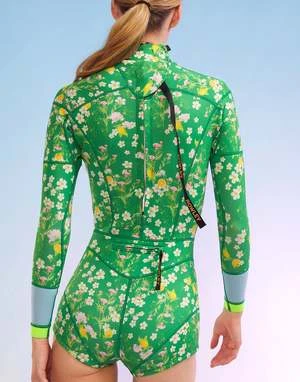 CYNTHIA ROWLEYClover Wetsuit - Green Multi 5 CYNTHIA ROWLEYClover Wetsuit - Green Multi - Image 5