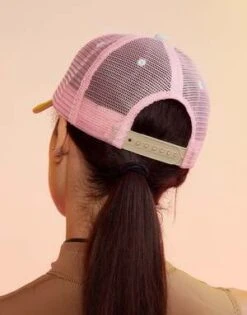 CYNTHIA ROWLEYColorblock Trucker Hat - Yellow/Blue/Pink -Cynthia Rowley Shop Colorblock Trucker Hat 20220509230824 1