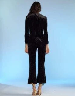 CYNTHIA ROWLEYCrushed Velvet Pullover - Back 11 CYNTHIA ROWLEYCrushed Velvet Pullover - Back -Cynthia Rowley Shop Crushed Velvet Pullover 20221229175601 3