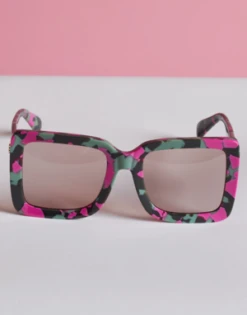 CYNTHIA ROWLEYAster Sunglasses - Pink/Tortoise
