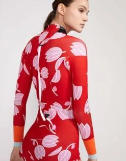 CYNTHIA ROWLEYMaddie Tulip Wetsuit - PNKRD -Cynthia Rowley Shop Cynthia Rowley Maddie Graphic Tulip Wetsuit PNKRD 20201204214842 1