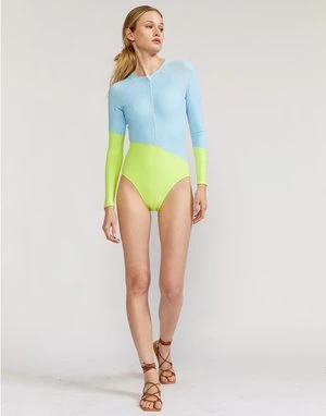 CYNTHIA ROWLEYNazare Colorblock Surfsuit - BLUYE 3 CYNTHIA ROWLEYNazare Colorblock Surfsuit - BLUYE - Image 3