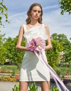 CYNTHIA ROWLEYSofia Organza Flower Dress