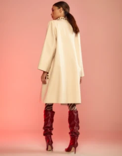 CYNTHIA ROWLEYStudded Vegan Leather Coat -Cynthia Rowley Shop Cynthia Rowley Studded Vegan Leather Coat 20231013183405