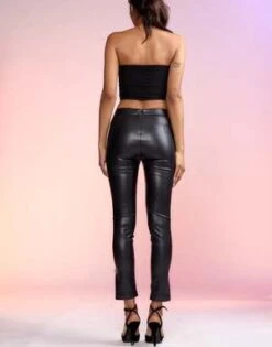 CYNTHIA ROWLEYVegan Leather Pants - Black 11 CYNTHIA ROWLEYVegan Leather Pants - Black -Cynthia Rowley Shop Cynthia Rowley Vegan Leather Pants Black 20230202230355 1