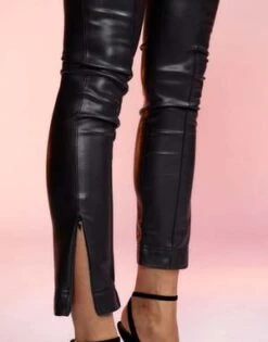 CYNTHIA ROWLEYVegan Leather Pants - Black 12 CYNTHIA ROWLEYVegan Leather Pants - Black -Cynthia Rowley Shop Cynthia Rowley Vegan Leather Pants Black 20230202230355 2
