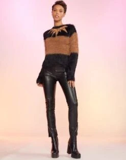 CYNTHIA ROWLEYVegan Leather Pants - Black 10 CYNTHIA ROWLEYVegan Leather Pants - Black -Cynthia Rowley Shop Cynthia Rowley Vegan Leather Pants Black 20230202230355