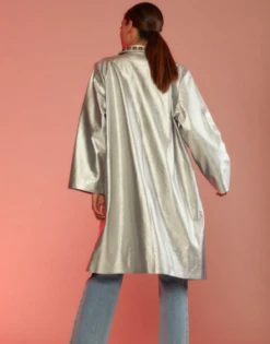 CYNTHIA ROWLEYVegan Studded Leather Coat -Cynthia Rowley Shop Cynthia Rowley Vegan Studded Leather Coat 20231013044947 1