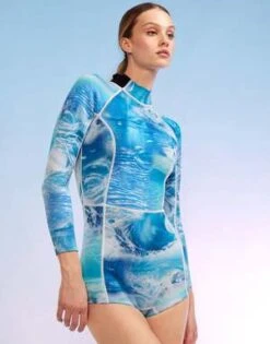 CYNTHIA ROWLEYWatercamo Wetsuit - Blue Rainbow 9 CYNTHIA ROWLEYWatercamo Wetsuit - Blue Rainbow -Cynthia Rowley Shop Cynthia Rowley Watercamo Wetsuit Blue Rainbow 20220509231949 1