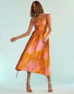 CYNTHIA ROWLEYDouble Take Dress - Sorbet -Cynthia Rowley Shop Double Take Dress 20230913184838 1