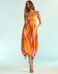 CYNTHIA ROWLEYDouble Take Dress - Sorbet -Cynthia Rowley Shop Double Take Dress 20230913184838 3