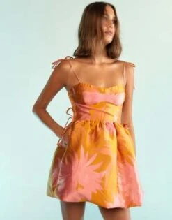 CYNTHIA ROWLEYDouble Take Dress - Sorbet -Cynthia Rowley Shop Double Take Dress 20230913184839 1