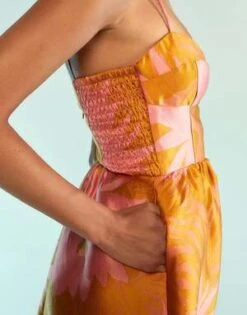 CYNTHIA ROWLEYDouble Take Dress - Sorbet -Cynthia Rowley Shop Double Take Dress 20230913184840 3