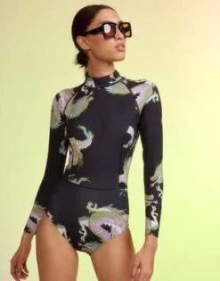 CYNTHIA ROWLEYDragon Wetsuit - Black Multi 13 CYNTHIA ROWLEYDragon Wetsuit - Black Multi -Cynthia Rowley Shop Dragon Wetsuit 20220617225824