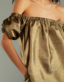 CYNTHIA ROWLEYElectra Dress - Metallic 13 CYNTHIA ROWLEYElectra Dress - Metallic -Cynthia Rowley Shop Electra Metallic Dress 20231022234702 1